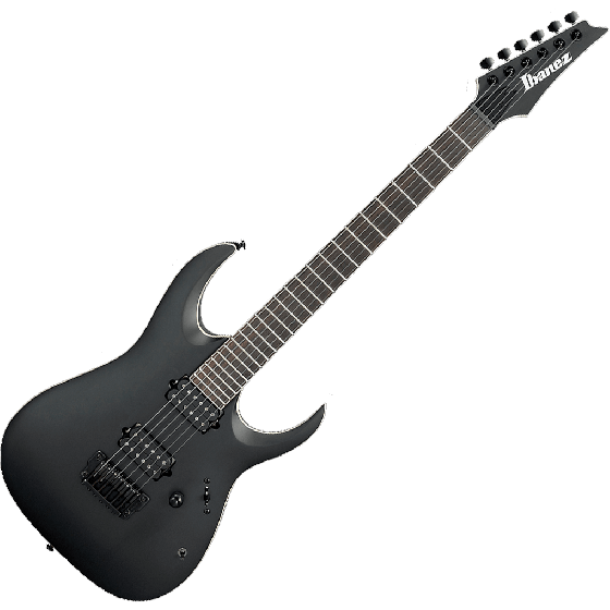 Ibanez RGA Iron Label RGAIR6 Electric Guitar in Black Flat sku number RGAIR6BKF