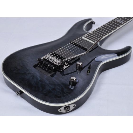 ESP LTD Deluxe MH-1001FR Electric Guitar in See Thru Black sku number LMH1001FRSTBLK