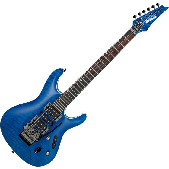 Ibanez S Prestige S6570Q Electric Guitar Natural Blue sku number S6570QNBL