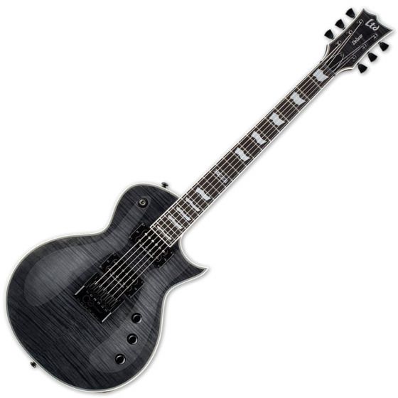 ESP LTD Deluxe EC-1000FM Evertune Electric Guitar in Black sku number LEC1000ETFMBLK