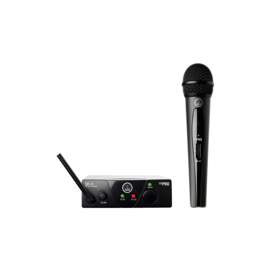AKG WMS40 Mini Single Vocal Set Wireless Microphone System - Band A sku number 3347X00110