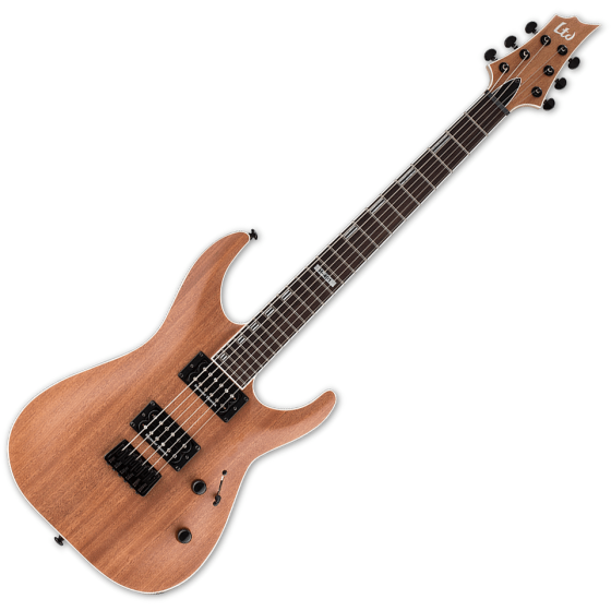 ESP LTD H-401M Mahogany Top Electric Guitar Natural Satin sku number LH401MNS