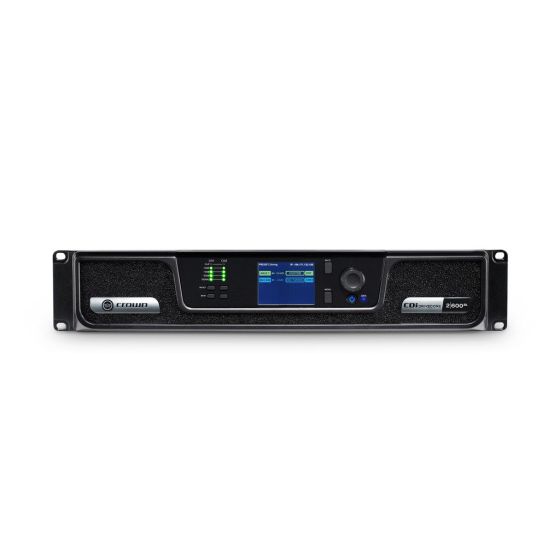 Crown Audio CDi 2|600BL Analog + Blue Link Drivecore Series Amplifier sku number GCDI2x600BL-U-US