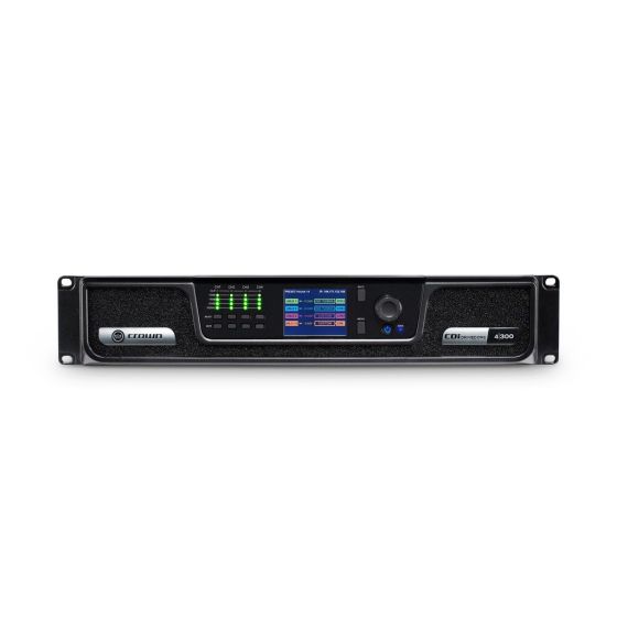 Crown Audio CDi 4|300 Analog Input Drivecore Series Amplifier sku number GCDI4x300-U-US