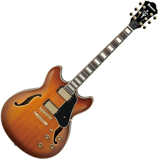 Ibanez Artcore Expressionist AS93 Hollow Body Electric Guitar Violin Sunburst sku number AS93VLS