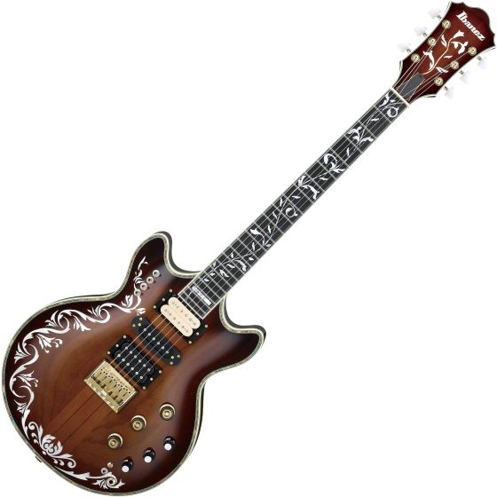 Ibanez Bob Weir Signature BWM1 Electric Guitar Brown Sunburst sku number BWM1BS