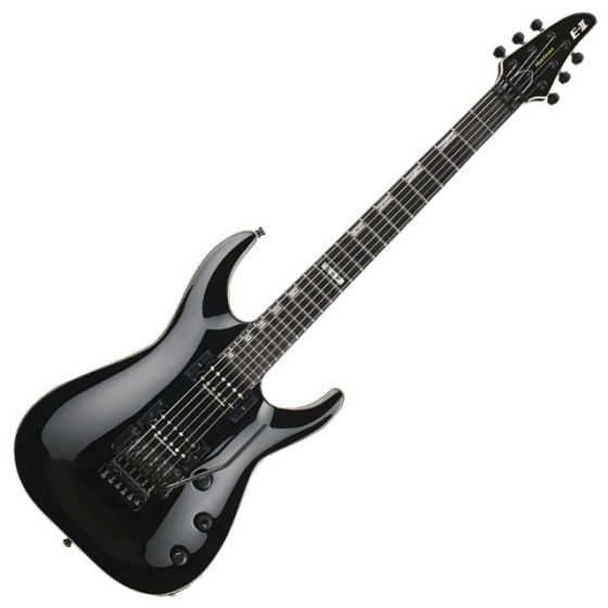 ESP E-II Horizon FR Floyd Rose Black Electric Guitar sku number EIIHORFRBLK