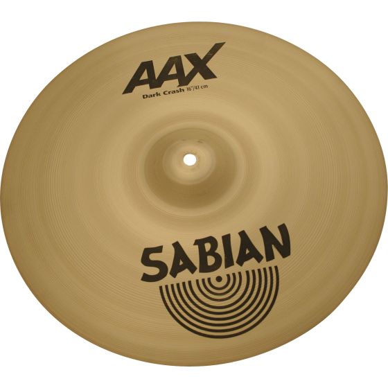 Sabian 16" AAX Dark Crash Brilliant Finish sku number 21668XB