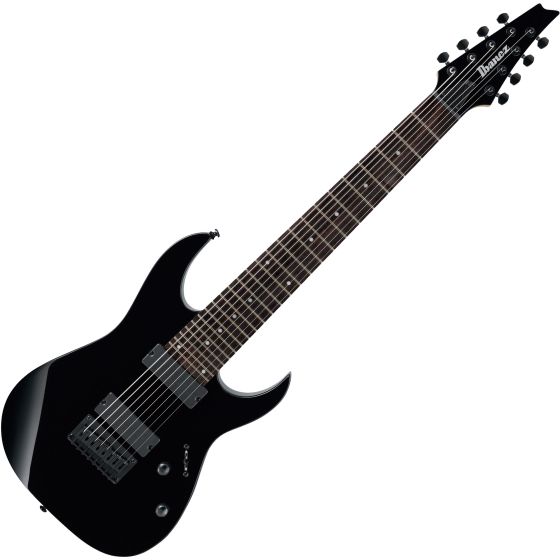 cocaïne afwijzing versieren Ibanez RG Standard RG8 8 String Electric Guitar Black