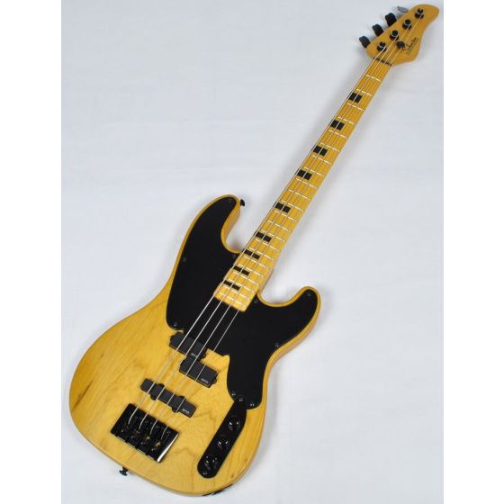 Schecter Model-T Session Electric Bass in Aged Natural Satin Finish sku number SCHECTER2848