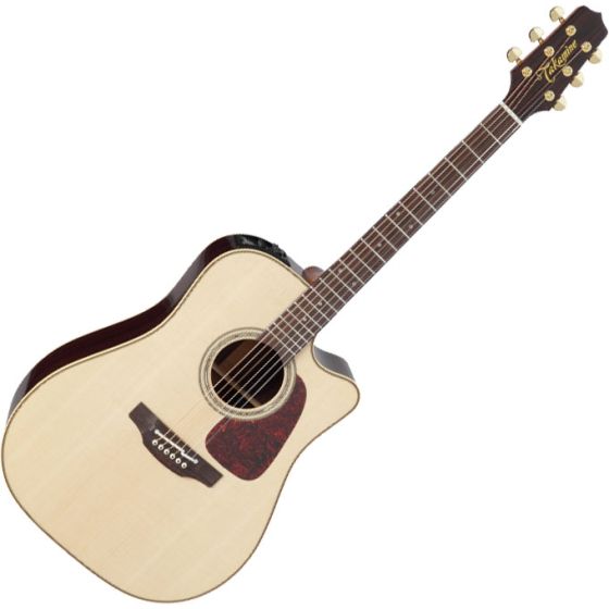 Takamine P5DC Dreadnought Acoustic Electric Guitar Natural Gloss B-Stock sku number TAKP5DCNAT.B