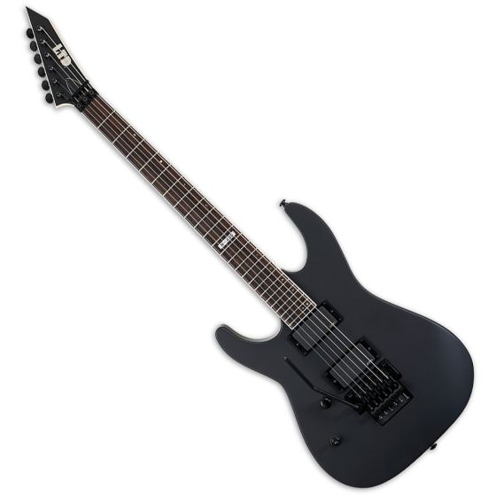 ESP LTD M-400 Left-Handed Electric Guitar Black Satin sku number LM400BLKSLH