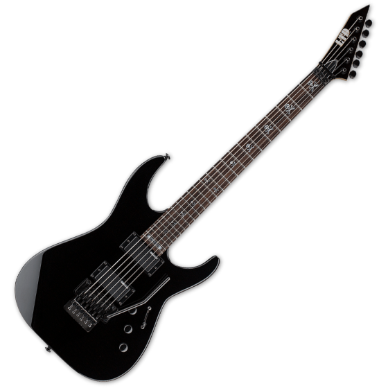 ESP LTD Kirk Hammet KH-202 Signature Electric Guitar Black B-Stock sku number LKH202.B