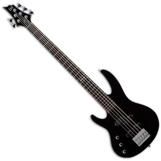 ESP LTD B-55 Left-Handed Electric Bass Black B-Stock sku number LB55BLKLH.B