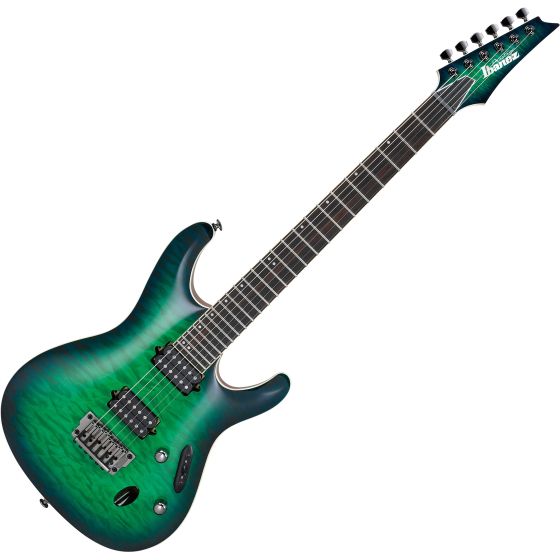 Ibanez S Prestige S6521QSLG Electric Guitar Surreal Blue Burst Gloss sku number S6521QSLG