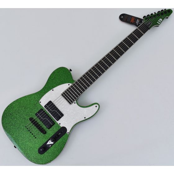 ESP LTD SCT-607 Baritone Stephen Carpenter Electric Guitar Green Sparkle sku number LSCT607BGSP