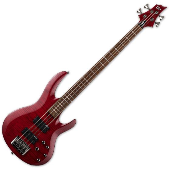 ESP LTD B-204FM Electric Bass See Thru Red sku number LB204FMSTR