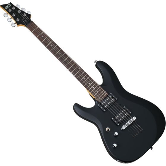 Schecter C-6 Deluxe Left-Handed Electric Guitar Satin Black sku number SCHECTER433
