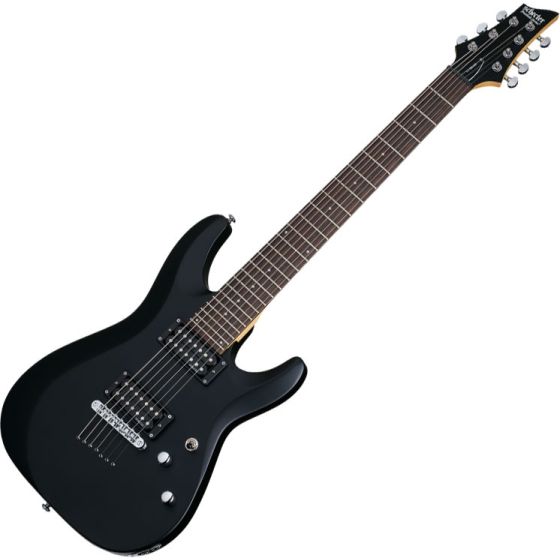 Schecter C-7 Deluxe Electric Guitar Satin Black sku number SCHECTER437