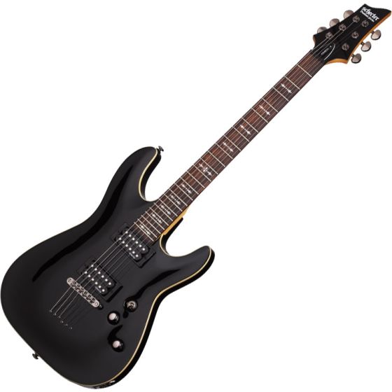 Schecter Omen-6 Electric Guitar in Gloss Black Finish sku number SCHECTER2060