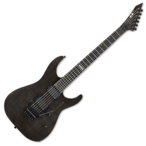 ESP E-II M-II FM STBLK Flamed Maple See-Thru Black Electric Guitar sku number EIIM2FMSTBLK