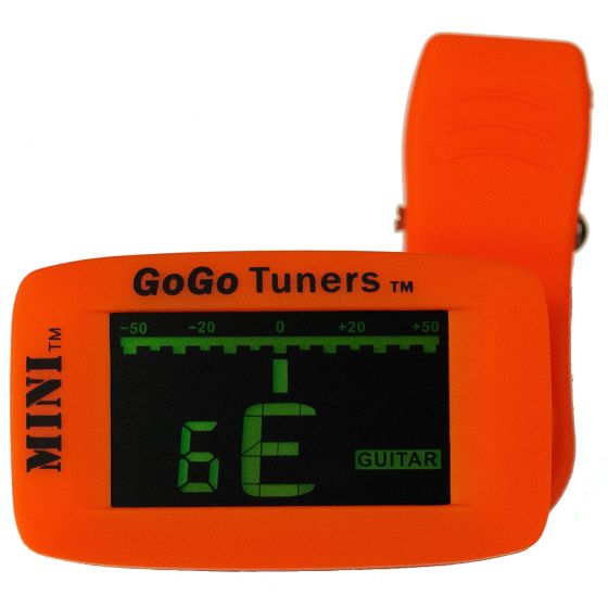 GoGo Tuners MINI Clip on Tuner for Electric and Acoustic Instruments sku number 6SGOGOMINI