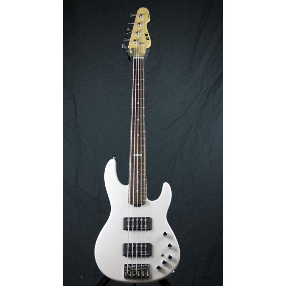 ESP E-II AP-5 STW See Thru White Bass Guitar sku number 6SEIIAP5STW