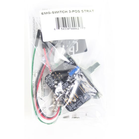 EMG 3 POS Strat Solderless Selector Switch B165 sku number 3349