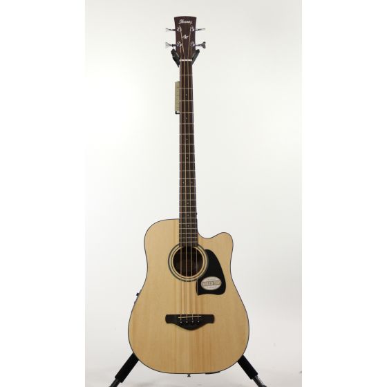 Ibanez AWB50CE Artwood Natural Low Gloss Acoustic Electric Guitar sku number 6SAW850CENT