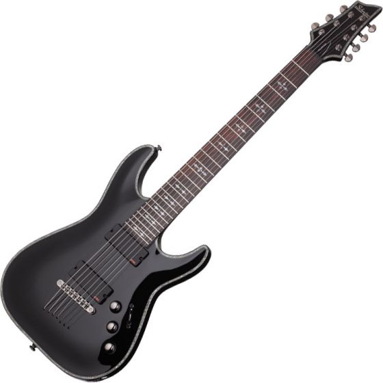 Schecter Hellraiser C-7 Electric Guitar Gloss Black sku number SCHECTER1789