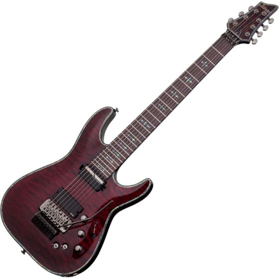 Schecter Hellraiser C-7 FR S Electric Guitar Black Cherry sku number SCHECTER1829