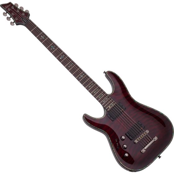 Schecter Hellraiser C-VI Left-Handed Electric Guitar Black Cherry sku number SCHECTER185