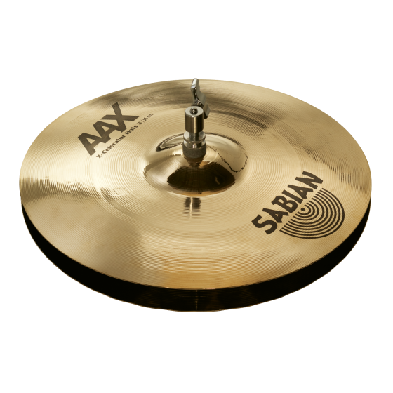 Sabian 14" AAX X-Celerator Hats Brilliant Finish sku number 21402XLB