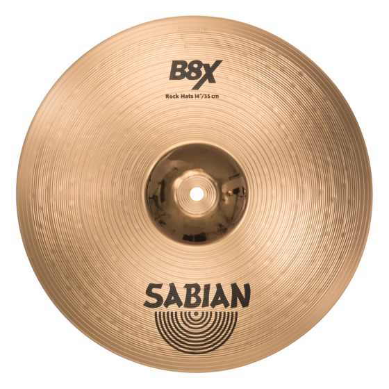 Sabian 14" B8X Rock Hats sku number 41403X