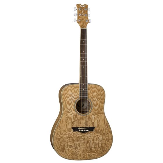 Dean AXS Dreadnought Acoustic Quilt Ash Gloss Natural AX DQA GN sku number AX DQA GN