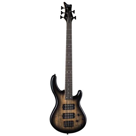 Dean Edge 2 5-String Spalted Charcoal Burst Bass Guitar E2 5 SM CHB sku number E2 5 SM CHB