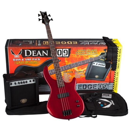Dean Edge 09 Bass Guitar Pack MRD w/Amp E09 MRD PK sku number E09 MRD PK