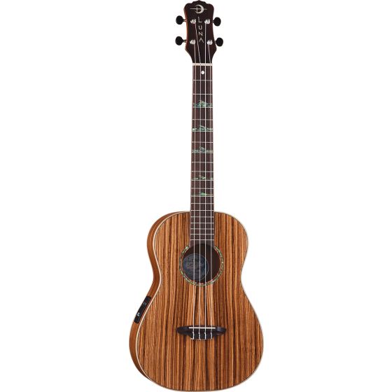 Luna Uke High Tide Zebrawood Baritone UKE HTB ZBR sku number UKE HTB ZBR