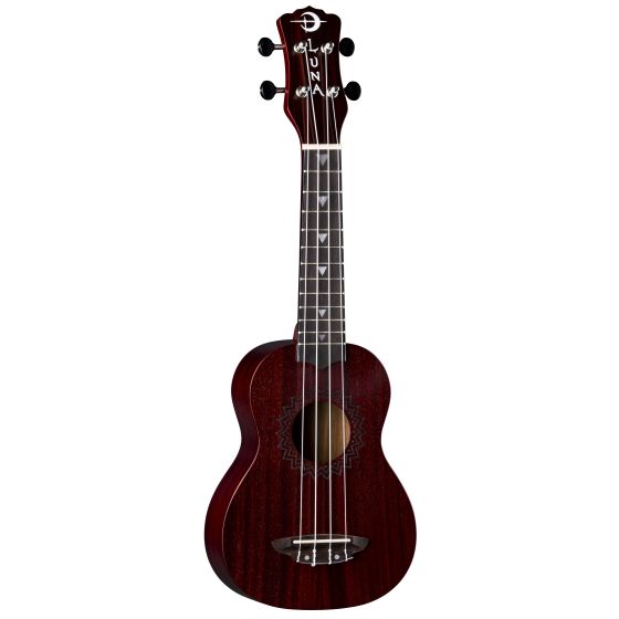 Luna Uke Vintage Mahogany Soprano Red Satin UKE VMS RDS sku number UKE VMS RDS