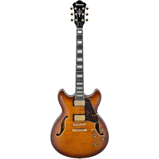 Ibanez AS Artcore Expressionist AS93FM VLS Violin Sunburst Hollow Body Electric Guitar sku number AS93FMVLS