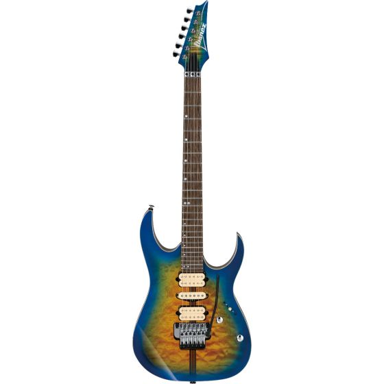 Ibanez RG Premium RG6PFGMLTD GBB Geyser Blue Burst Electric Guitar w/Case sku number RG6PFGMLTDGBB