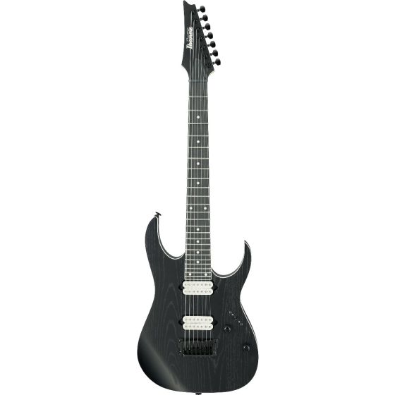 Ibanez RG Prestige RGR752AHBF WK 7 String Weathered Black Electric Guitar w/Case sku number RGR752AHBFWK