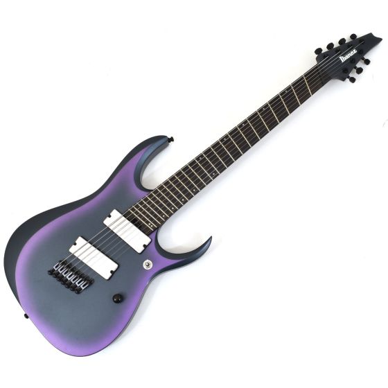 Ibanez RGD71ALMS BAM RGD Axion Label Multi Scale 7 String Black Aurora Burst Matte Electric Guitar sku number RGD71ALMSBAM