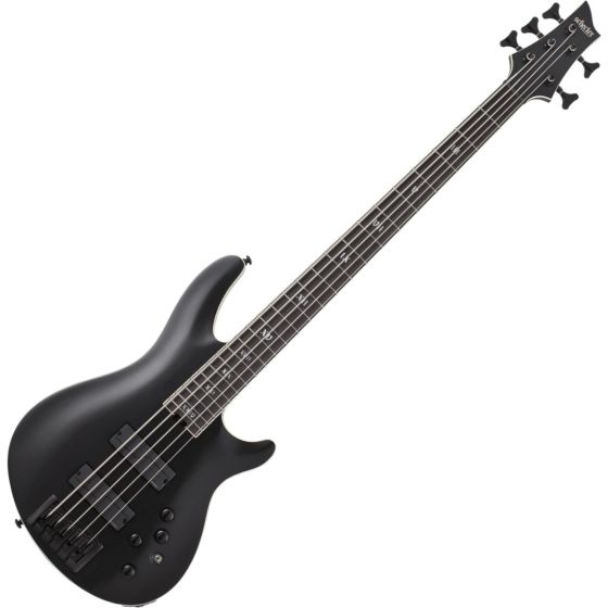 Schecter SLS ELITE-5 Evil Twin Electric Bass in Satin Black sku number SCHECTER1395