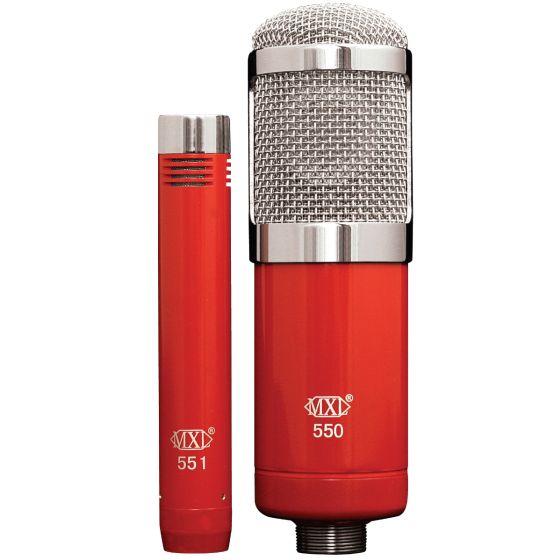 MXL 550/551R Microphone Ensemble sku number MXL-550/551R