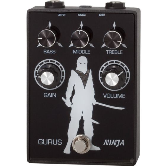 Gurus Ninja Tube Driven Ultra High Gain Pedal sku number GURUS-NJA