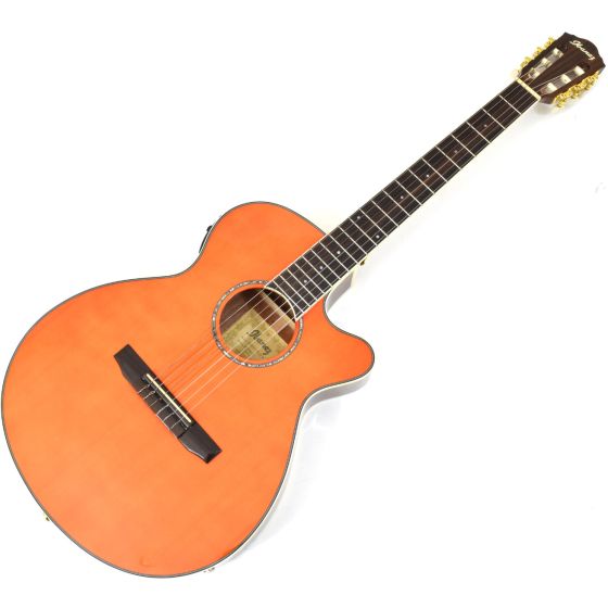 Ibanez AEG10NII Classical Acoustic Electric Guitar Tangerine B-Stock 0677 sku number AEG10NIITNG.B 0677