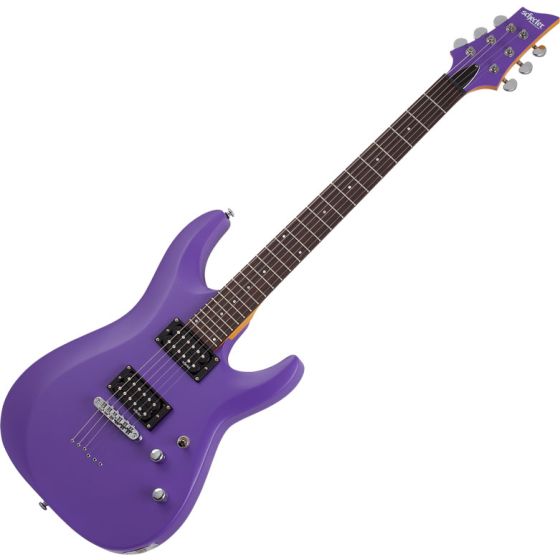 Schecter C-6 Deluxe Electric Guitar Satin Purple sku number SCHECTER429