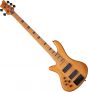 Schecter Session Stiletto-5 Left-Handed Electric Bass in Aged Natural Finish sku number SCHECTER2855