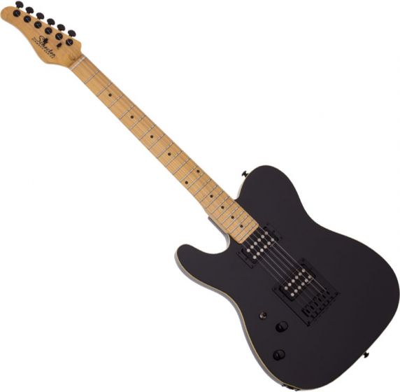 Schecter PT Left-Handed Electric Guitar in Gloss Black Finish sku number SCHECTER2200